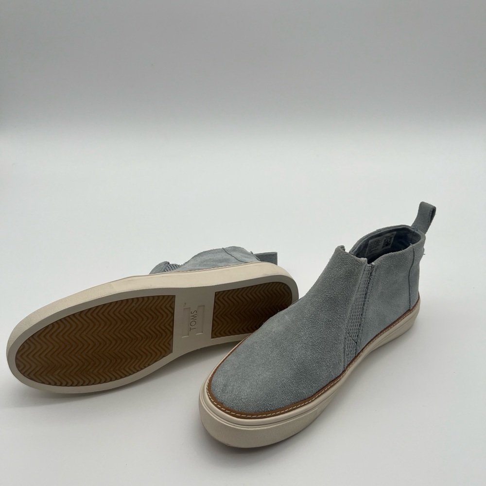 (74) Toms Womens Shoe ALL Grey And Light Brown Size 6 - Picture 2 of 6
